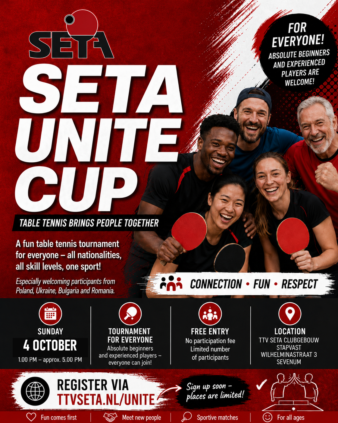Seta Unite Cup poster