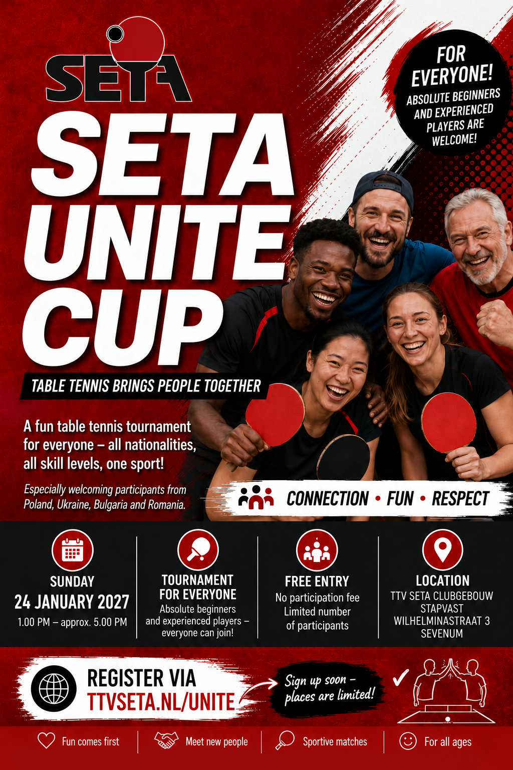 Seta Unite Cup 3 — English